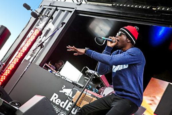 Red Bull Shipping Container conversion experiential pop-up event